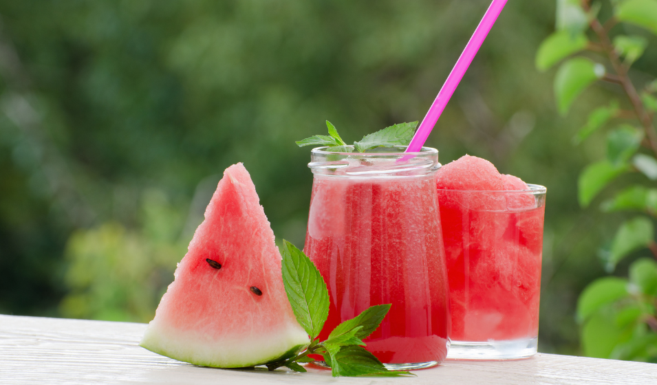 Bebidas naturales para refrescarse